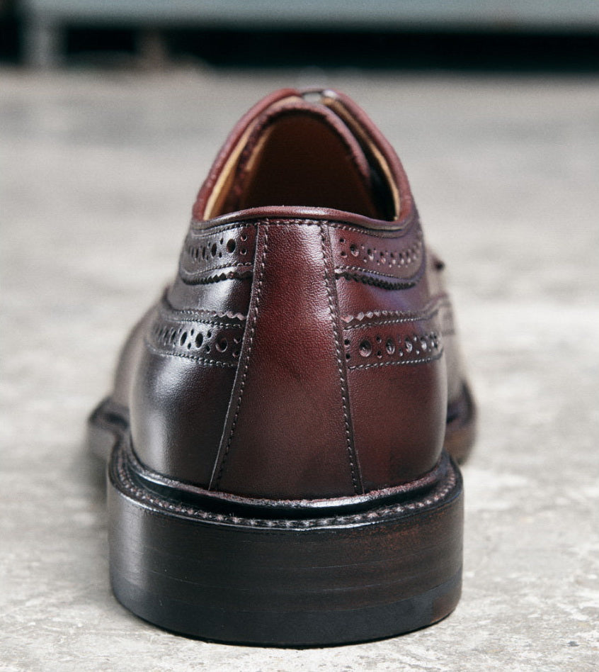UK01 Longwing Dress Blucher Shoes / German Weiheinmer Calf MTO