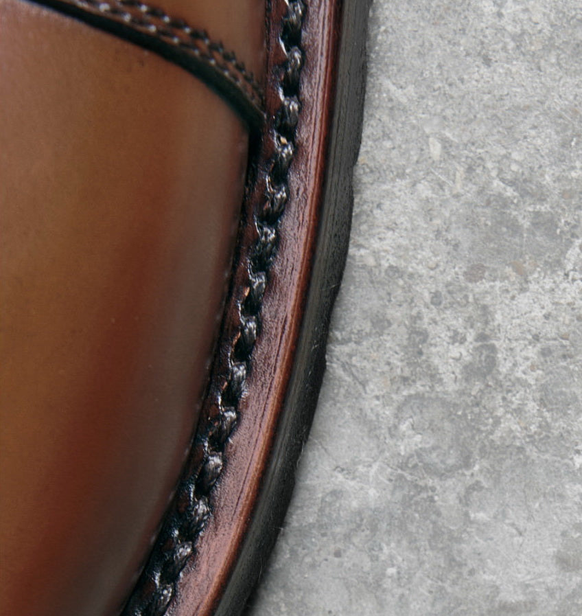 UK02 Cap Toe Derby Dress Boots / Weiheinmer Box Calf MTO