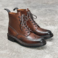 UK04 Brogue Country Boots / German Weiheinmer Calfskin MTO