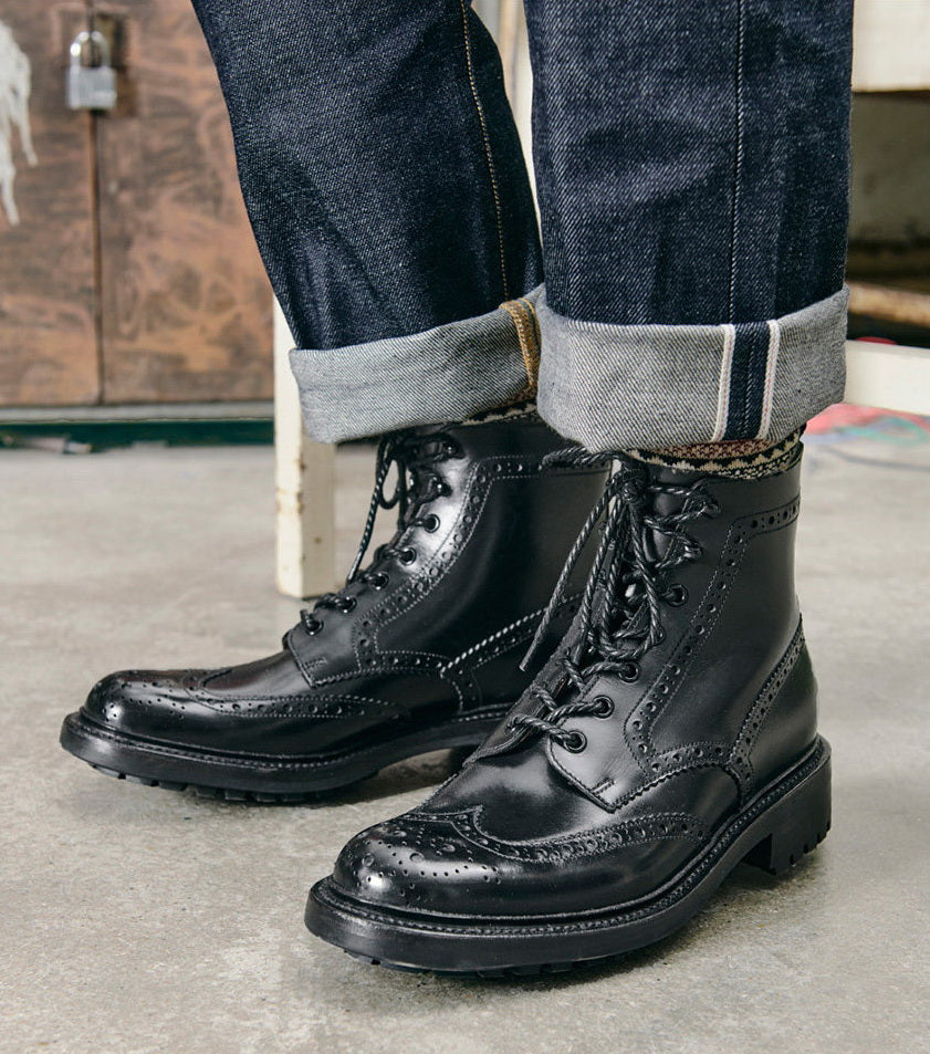 UK04 Brogue Country Boots / German Weiheinmer Calfskin MTO