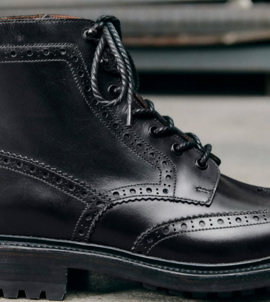 UK04 Brogue Country Boots / German Weiheinmer Calfskin MTO