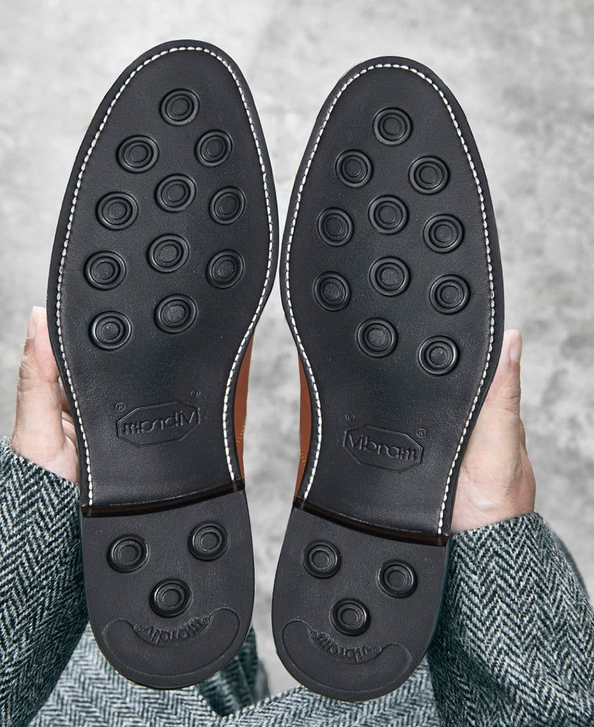 UK19 Chelsea Boots / Proprietary Hatch Grain Cowhide MTO
