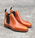 UK19 Chelsea Boots / Proprietary Hatch Grain Cowhide MTO
