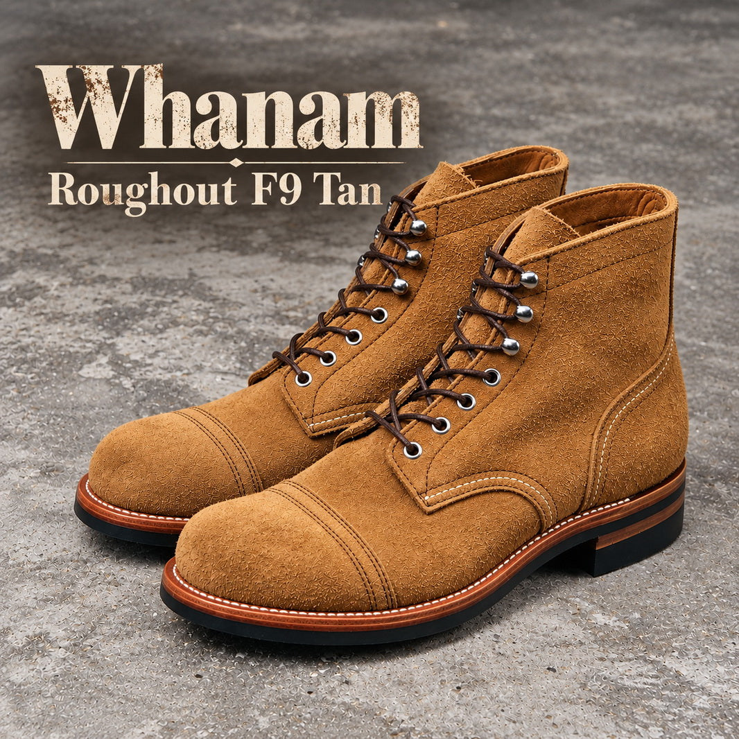 1002 1920s Miner Work Boots / Standard Roughout MTO