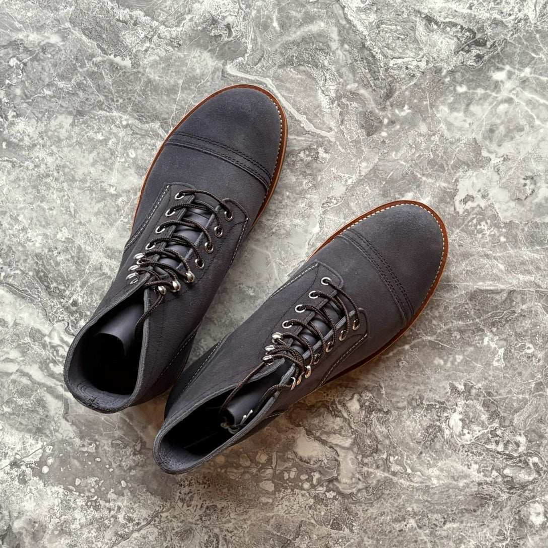 1002 1920s Miner Work Boots / Standard Roughout MTO