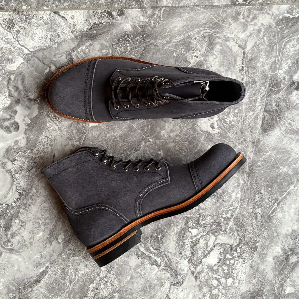 1002 1920s Miner Work Boots / Standard Roughout MTO
