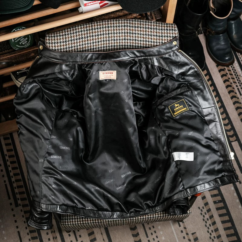 Real Simons Venom Movie Repro Jacket Padova Teacore Horsehide