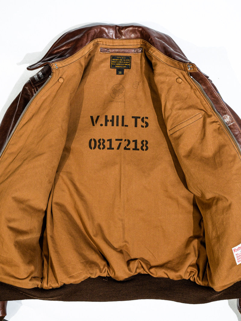 The Great Escape Steve Mcqueen A2 Horsehide Flight Jacket