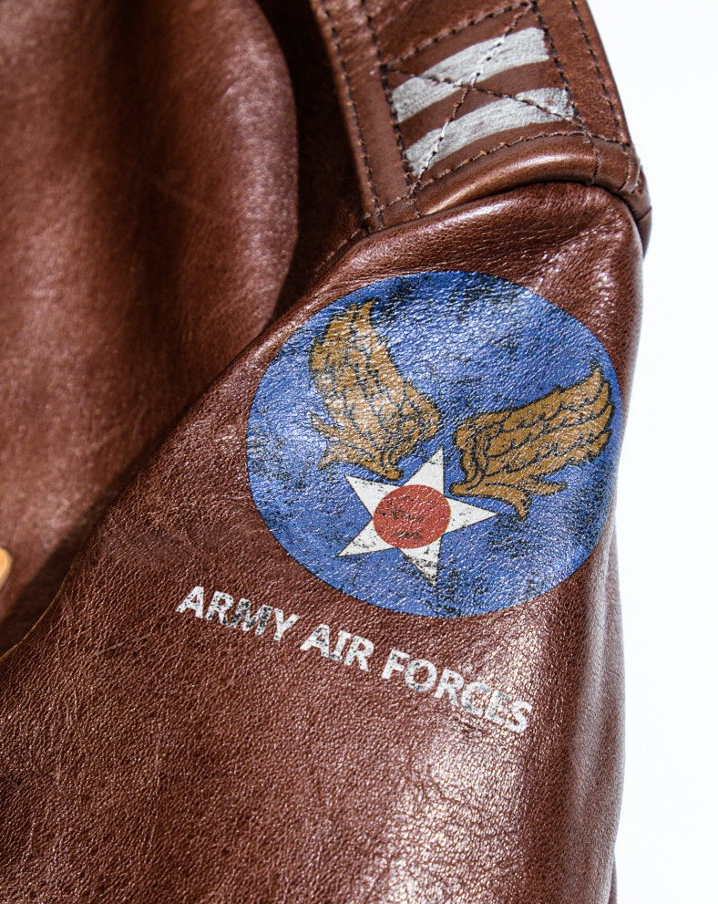 The Great Escape Steve Mcqueen A2 Horsehide Flight Jacket