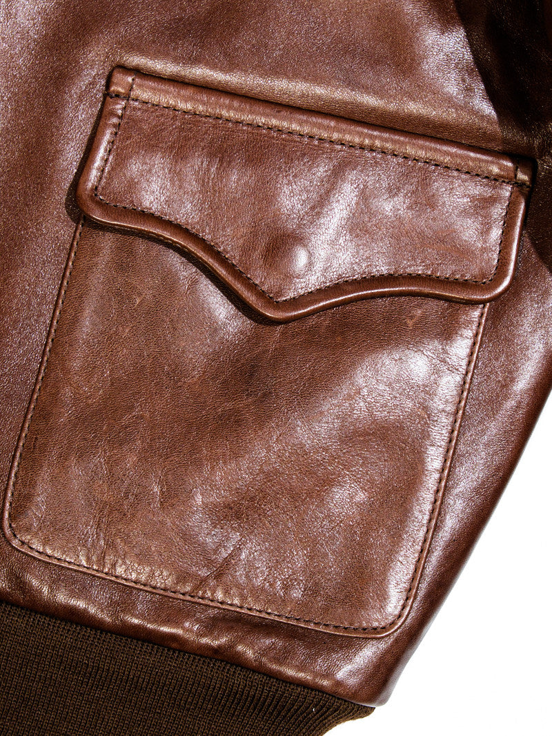 The Great Escape Steve Mcqueen A2 Horsehide Flight Jacket