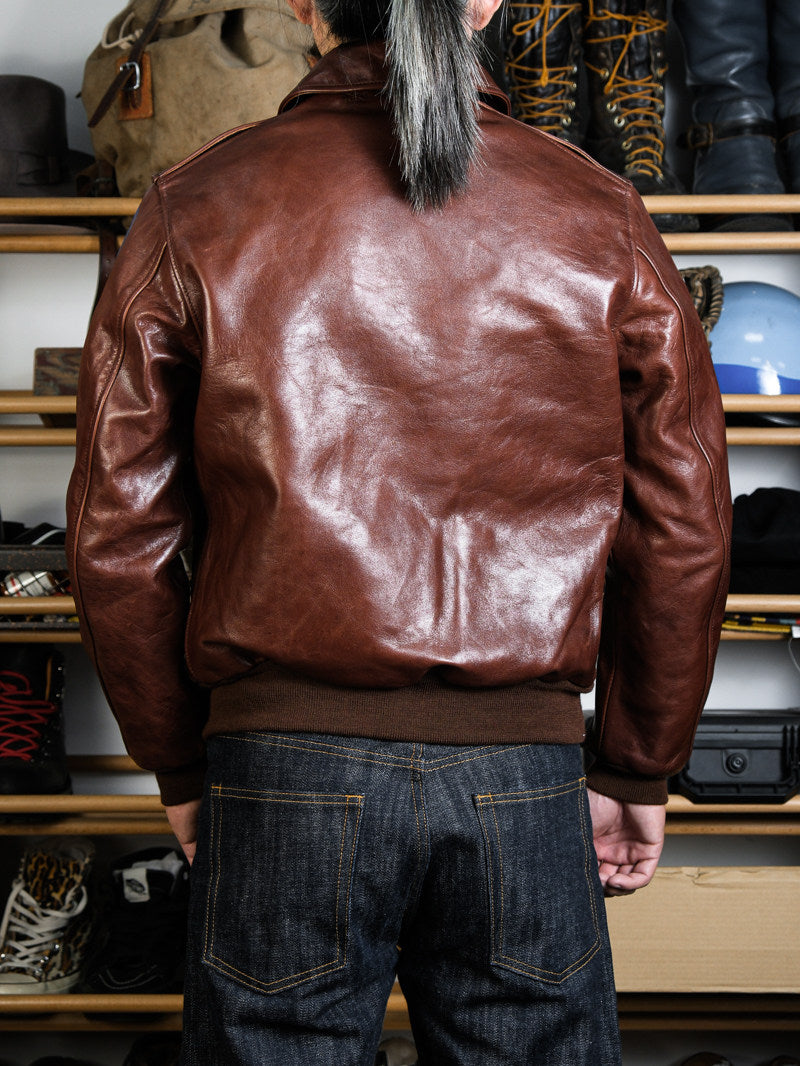 The Great Escape Steve Mcqueen A2 Horsehide Flight Jacket