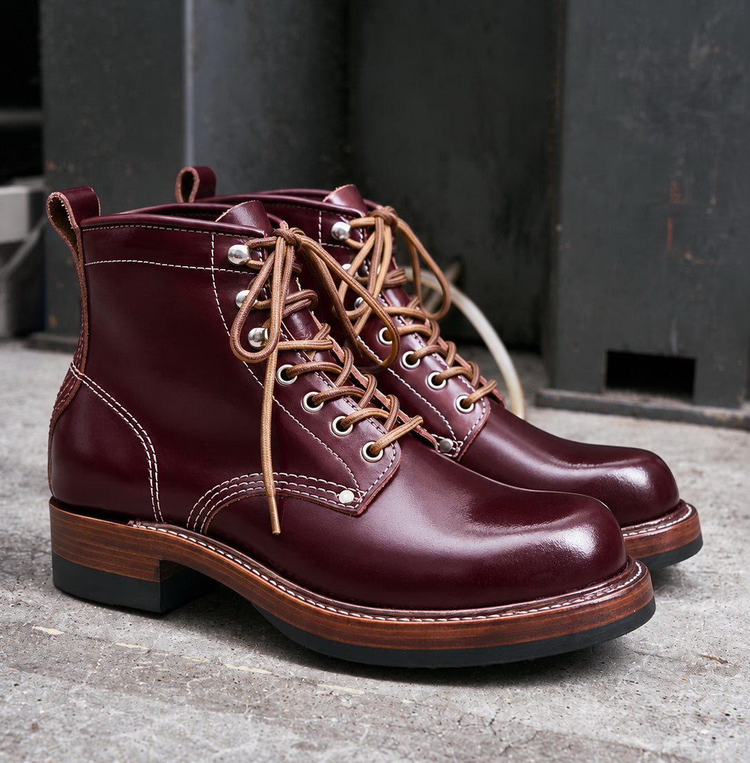 27306 『Bear Head』 Railman Boots / Proprietary Teacore Cowhide MTO