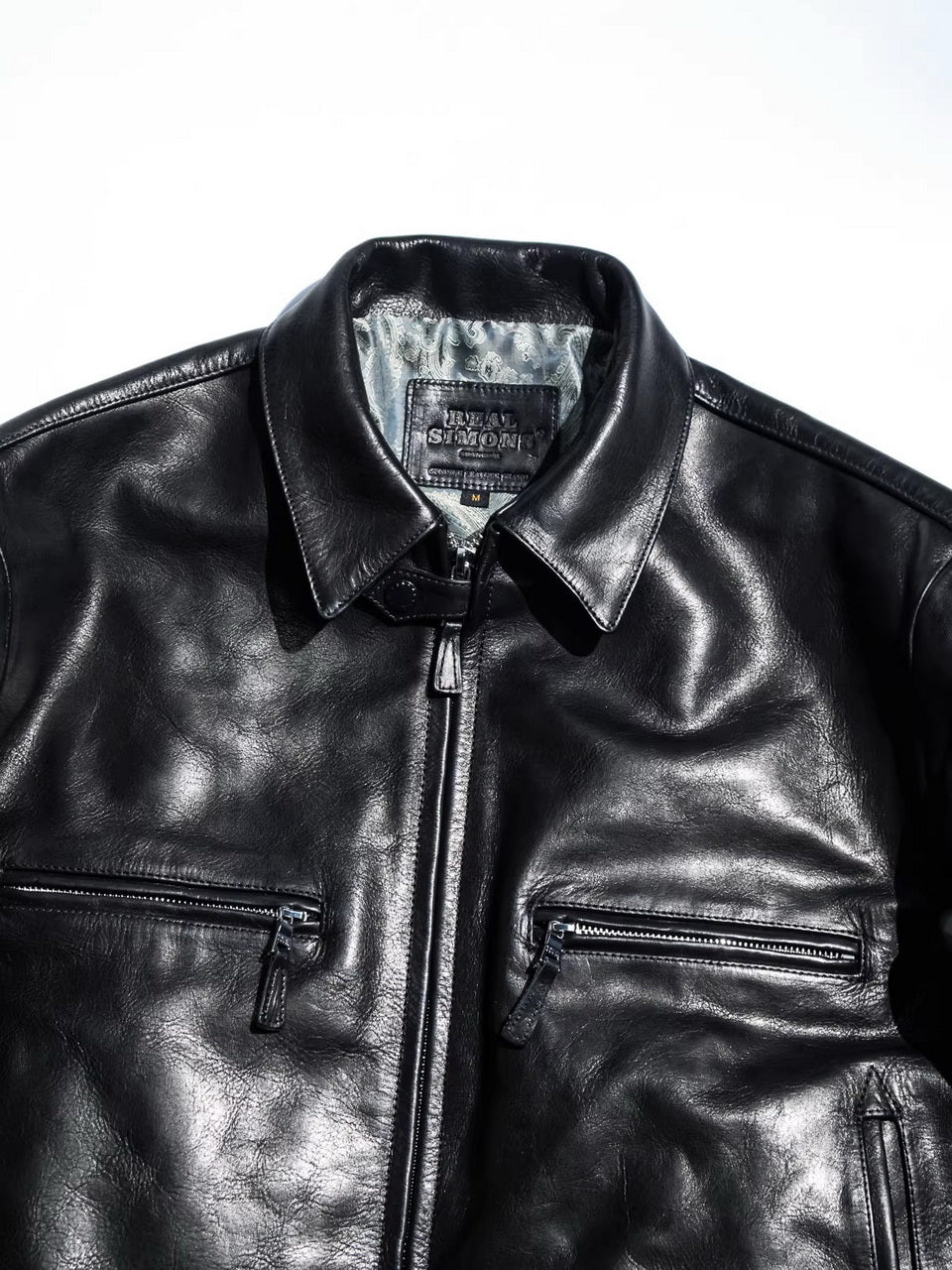 WWII German Luftwaffe Flight Jacket ECO Wax Calfskin