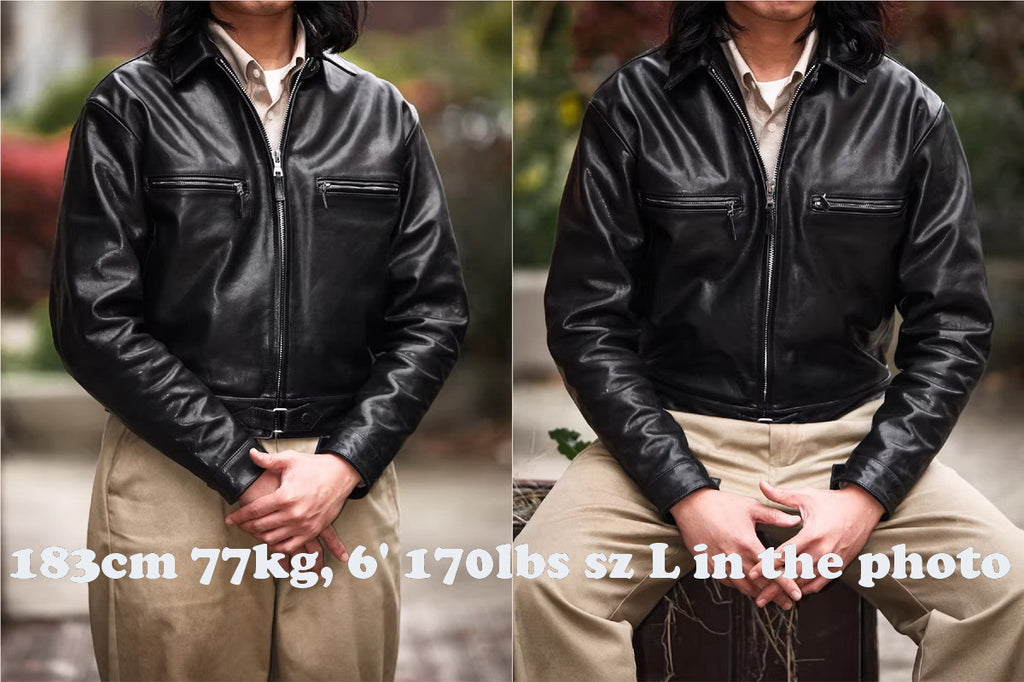 WWII German Luftwaffe Flight Jacket ECO Wax Calfskin