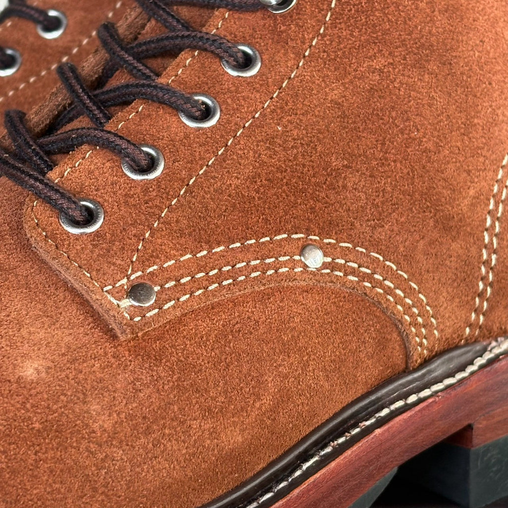 27306 Bear Head Railman Work Boots / Standard Roughout Cowhide MTO